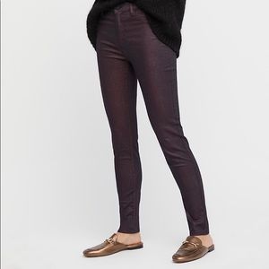 FP Sparkly Glittery Stretchy Slim Jeans: Black 28